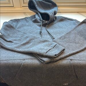 2xist Gray Pullover Hoodie Sweatshirt
